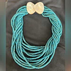 Multi Strand Turquoise Necklace